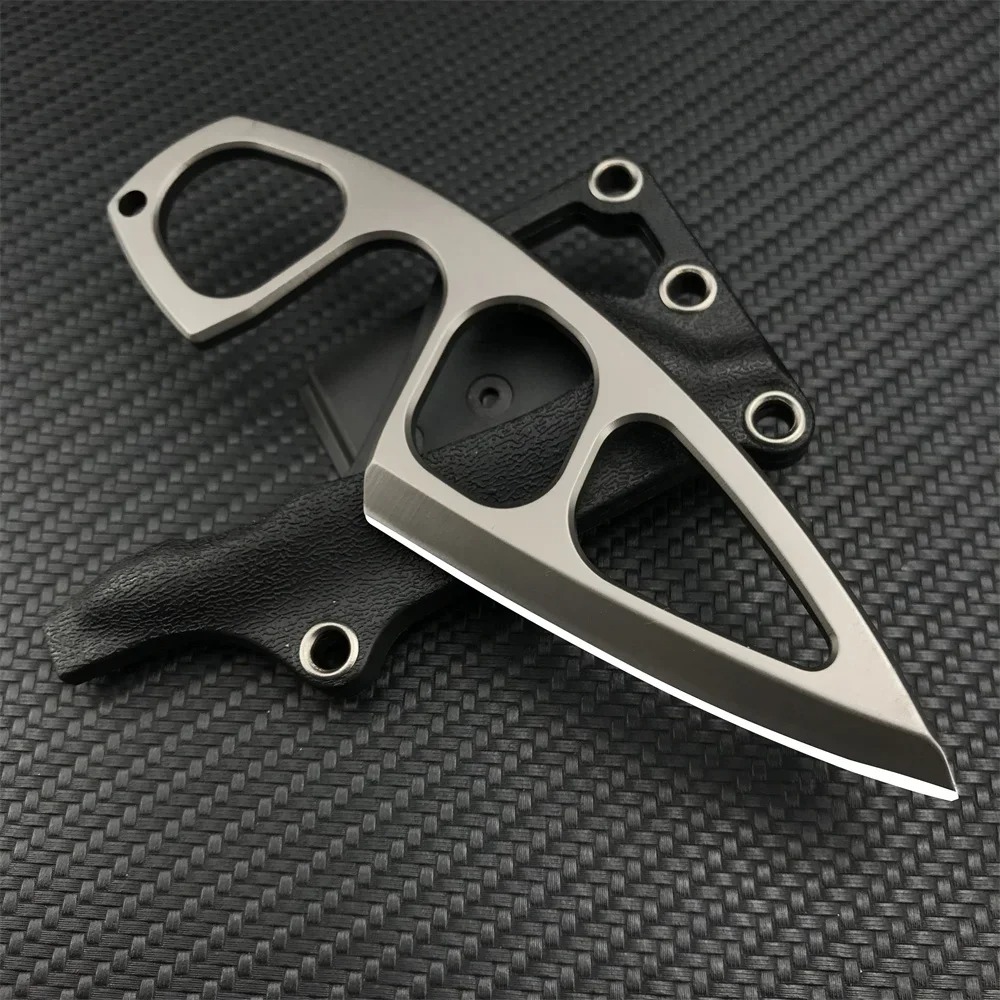 Edc Carry Pocket Knife - 고경도 넥 나이프 440C 블레이드, 카이덱스