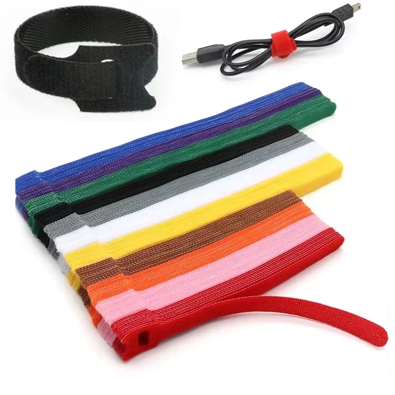 Gear Tie Reusable - 10-50PCS 다채로운 분리형 케이블 타이 와이어