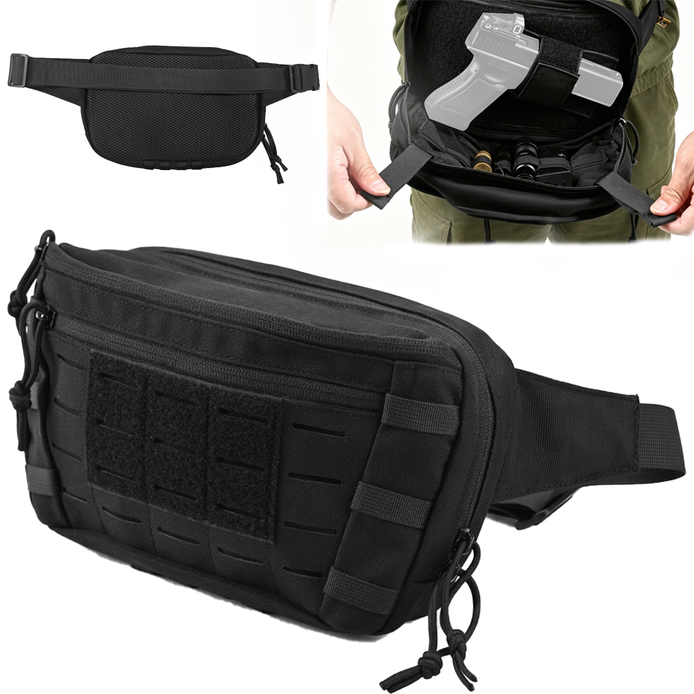 Edc Pistol Carry Bag - 전술 권총 허리 가방 CCW 패니