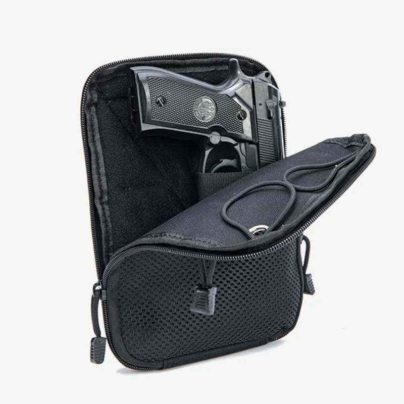 Edc Carry Gun - Molle 전술 숨겨진 총 홀스터 파우치
