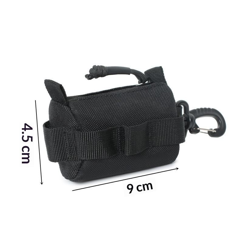 Edc Carry Belt Pouch - 야외용 버클 가방 EDC 파우치 지퍼