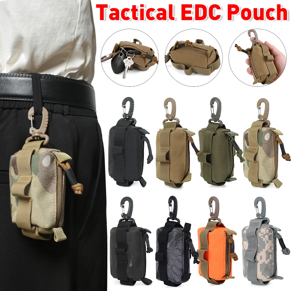Edc Carry Case - 남녀공용 전술 EDC 파우치, 지퍼 키