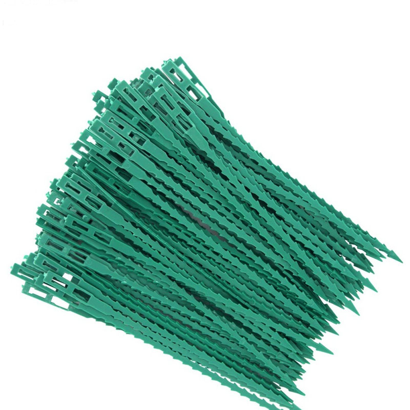 Gear Tie Reusable - 50/100Pcs 재사용 가능한 정원 케이블 타이