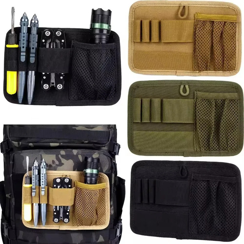 Edc Carry Pack - 모듈식 후크 루프 패널 EDC 정리함