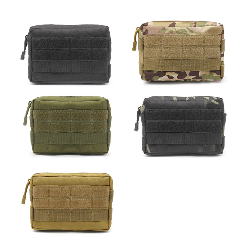Edc Carry Belt Pouch - 전술 몰리 허리팩 600D 방수 카모