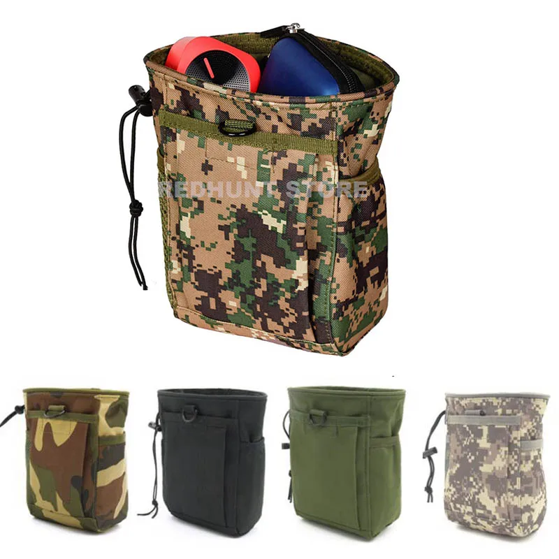 Edc Carry Case - 전술 Molle Drawstring 잡지 덤프 파우치
