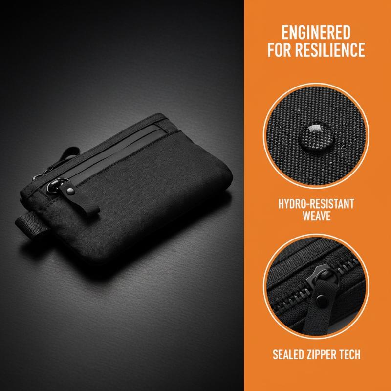 전술 방수 소형 동전 지갑 RFID 차단 신용 카드 홀 - Edc Concealed Carry 리뷰 및 가격
