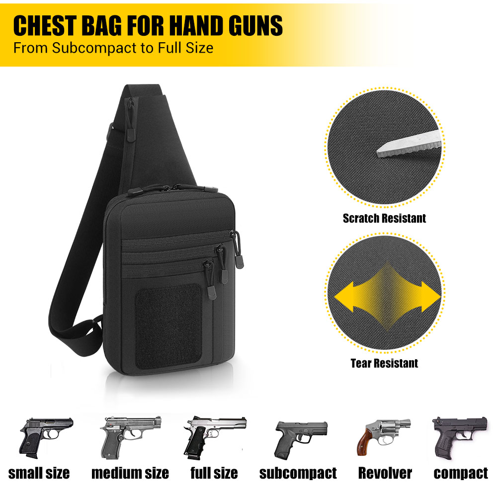 전술 권총 가방 은닉 휴대용 권총 홀스터 핸드건 보관  - Edc Pistol Carry Bag 리뷰 및 가격
