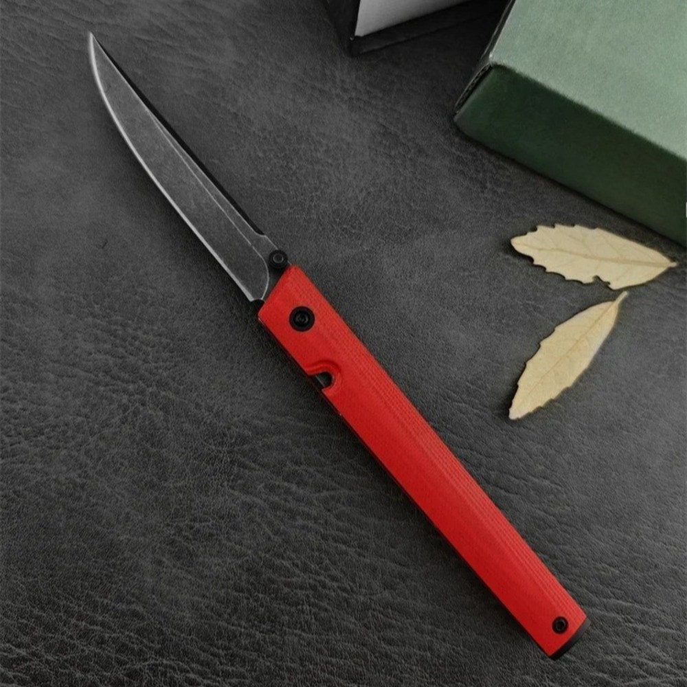 7096 접이식 EDC 포켓 나이프 레드 G10 핸들  - Edc Carry Pocket Knife 리뷰 및 가격