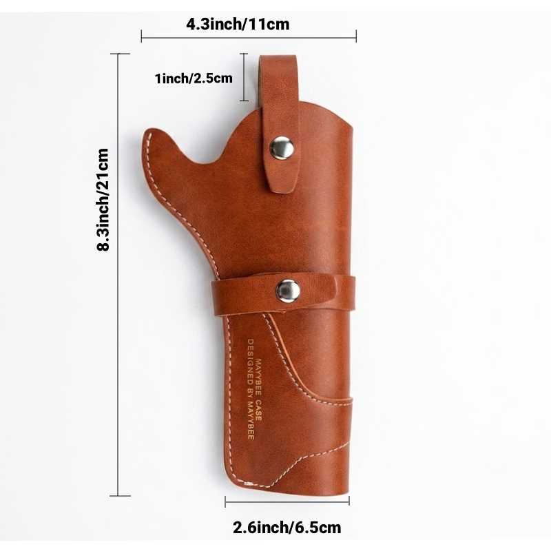 빈티지 가죽 리볼버 홀스터 OWB 외부 허리 벨트 캐리 - Edc Carry Belt Leather 리뷰 및 가격