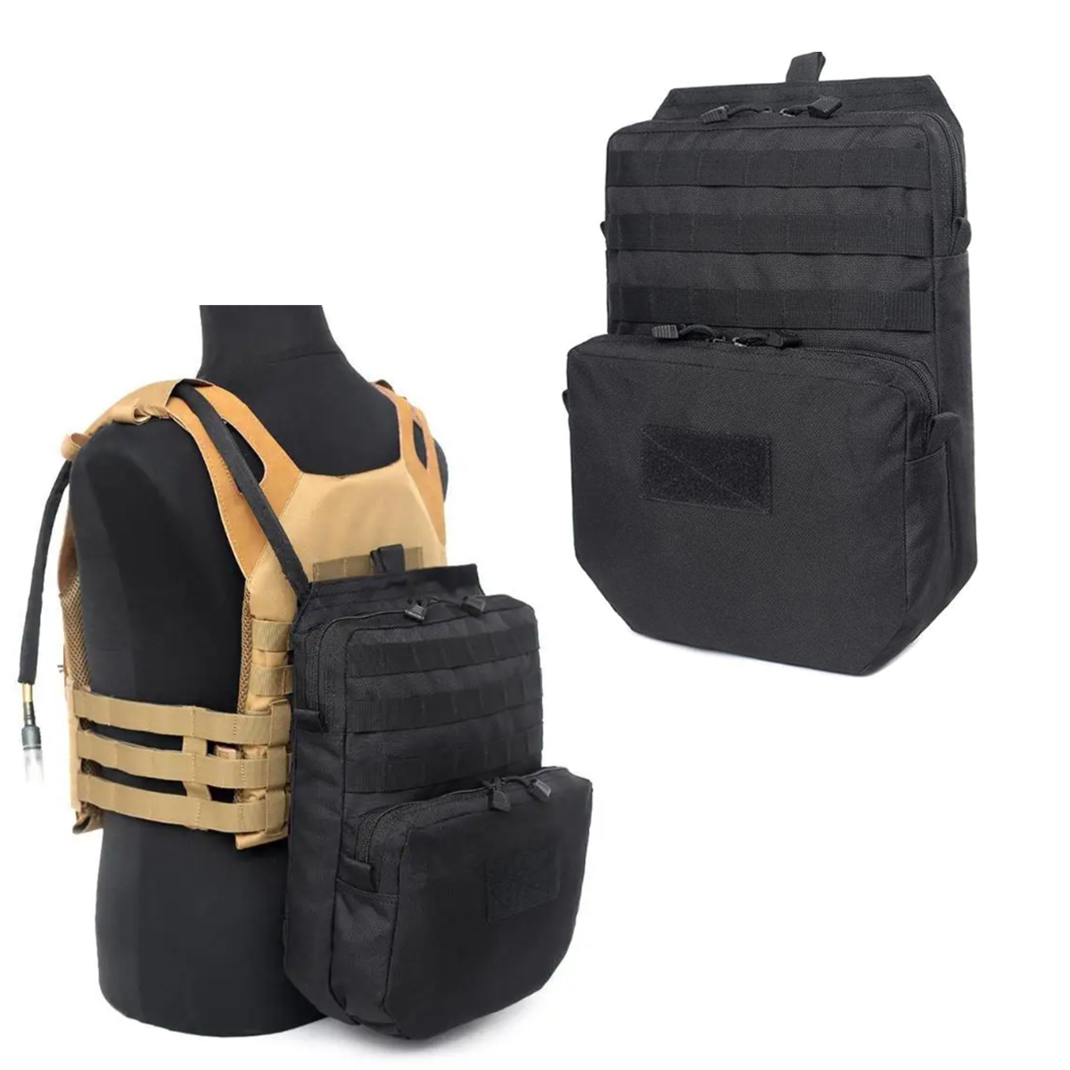 야외 Molle 가방 캠핑 수화 배낭 사냥 장비 조끼, - Edc Carry Case 리뷰 및 가격