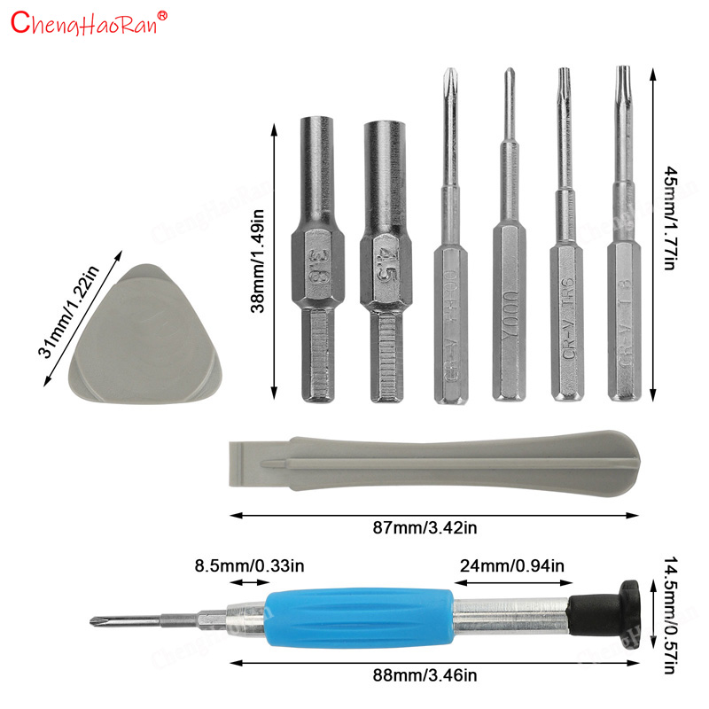 1 세트 스크루 드라이버 세트 9 + n1 수리 도구  - Micro Screwdriver Kit 리뷰 및 가격