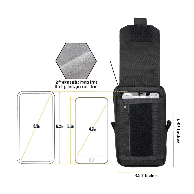 전술용 몰리 파우치 허리 가방 야외용 남성 EDC 도구 - Edc Carry Belt Pouch 리뷰 및 가격