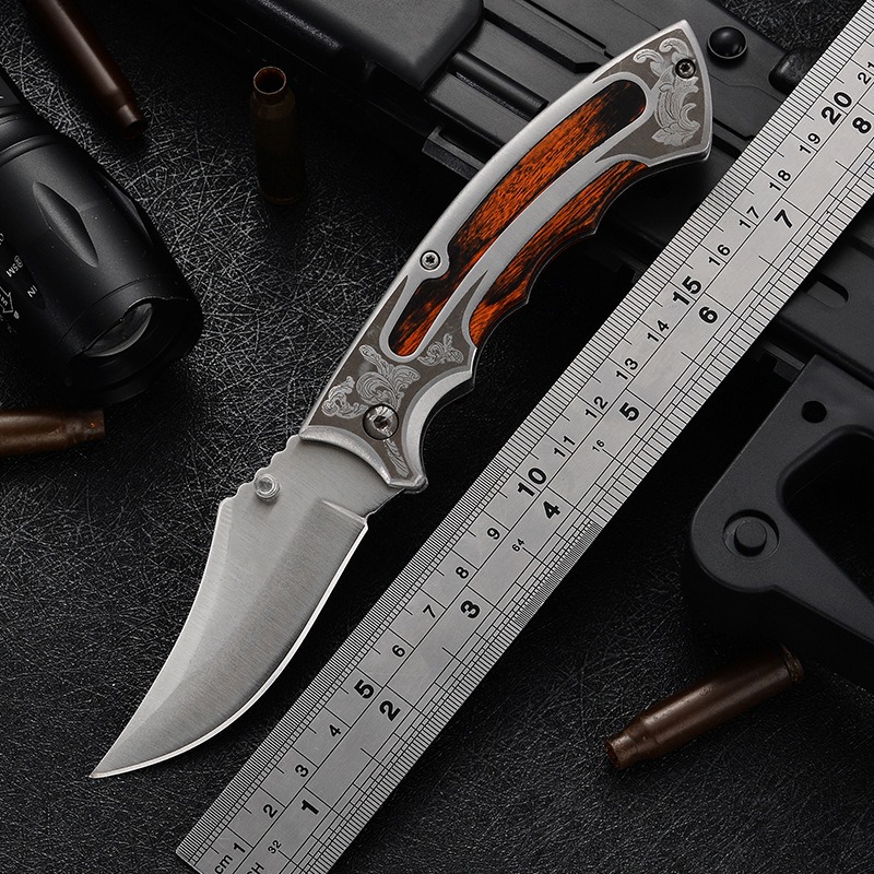 새로운 블레이드 3cr13 칼 접는 포켓 야외 캠핑 생 - Edc Carry Pocket Knife 리뷰 및 가격