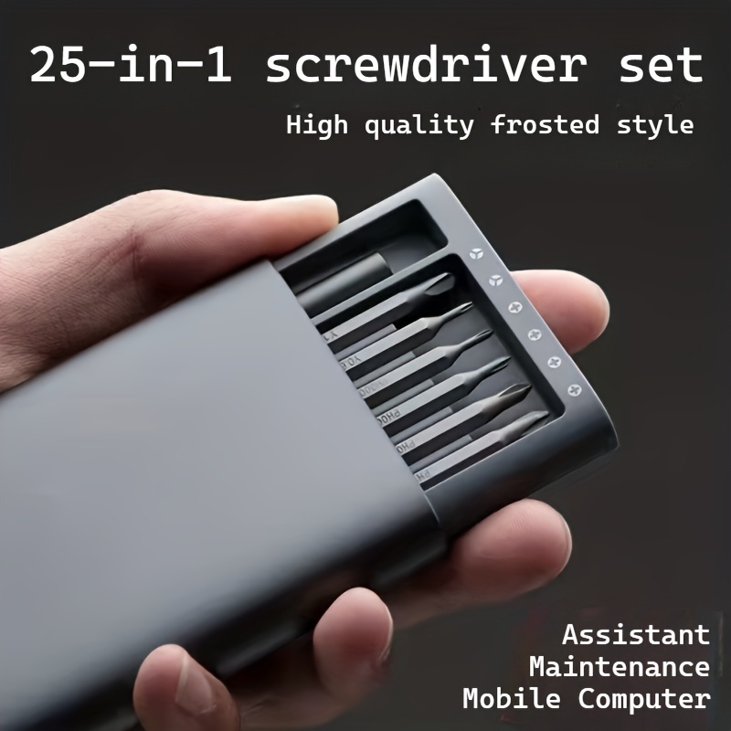 25 in 1 미니 드라이버 세트, 일자형 및 십자형  - Micro Screwdriver Kit 리뷰 및 가격