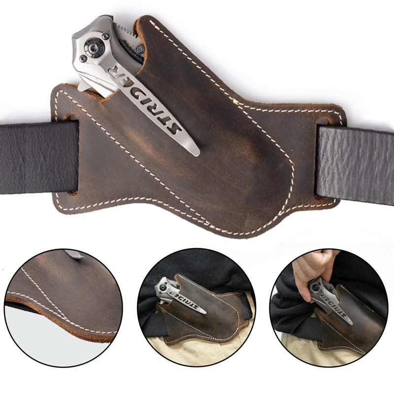EDC 야외 생존 도구 파우치 전술 허리 캐리 접이식  - Edc Carry Belt Leather 리뷰 및 가격