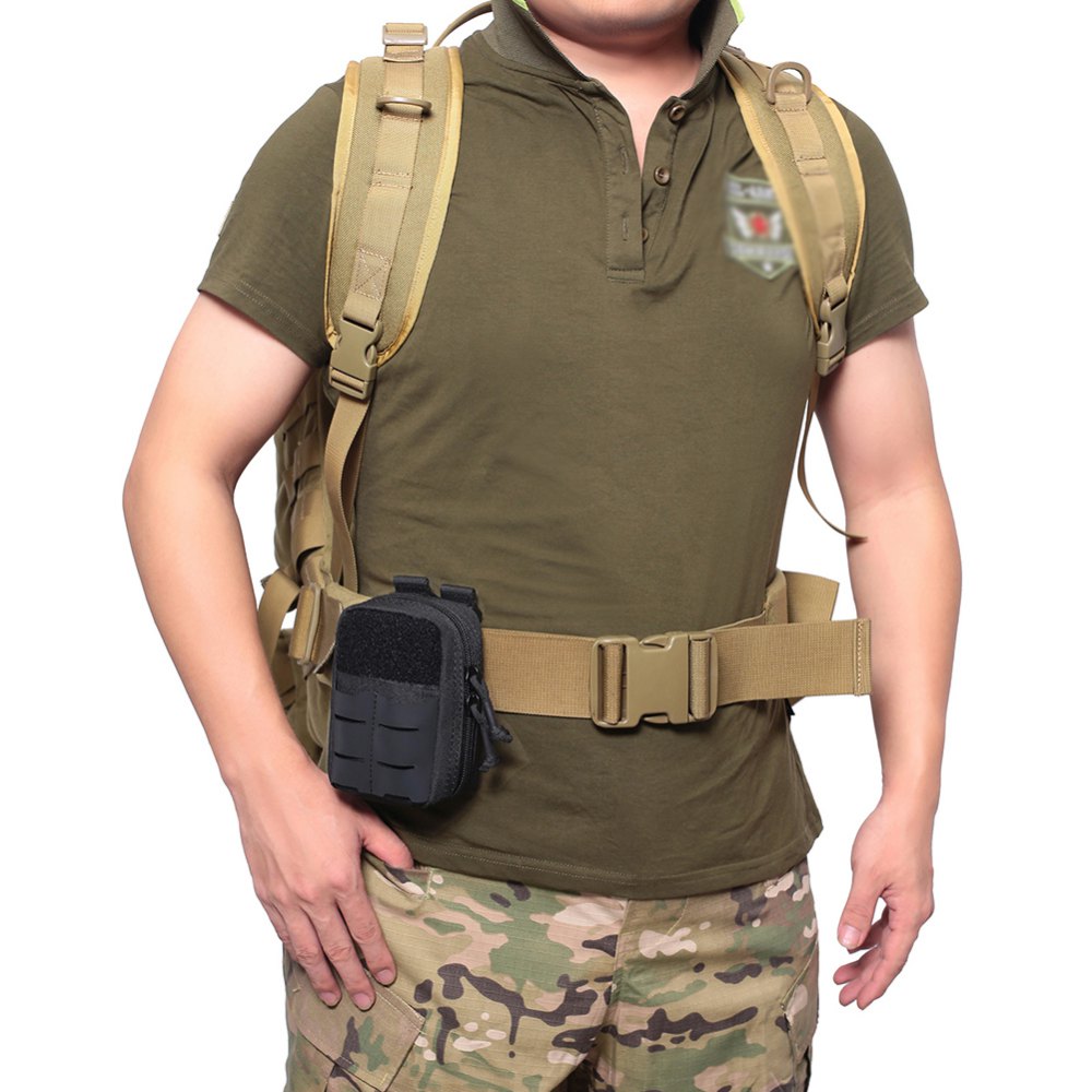 Molle 주머니 야외 사냥 생존 응급 처치 가방 소형 - Edc Carry Case 리뷰 및 가격