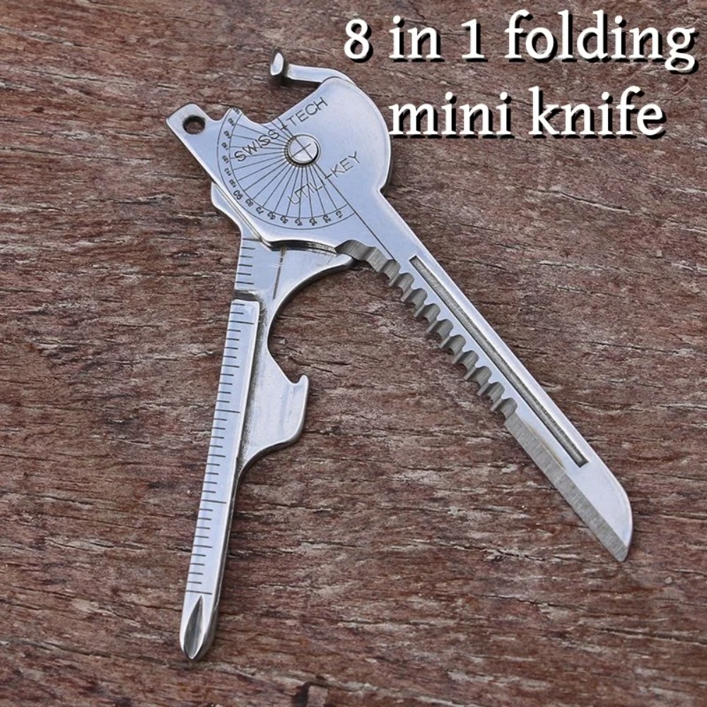 생존 다중 도구 키체인 - 캠핑용 펜치, 접이식 드라이 - Micro Screwdriver Kit 리뷰 및 가격