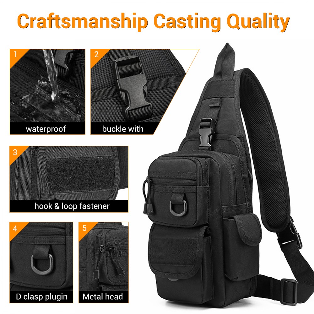 전술 권총 가방, 은닉 휴대용 총기 가방, 크로스바디  - Edc Pistol Carry Bag 리뷰 및 가격